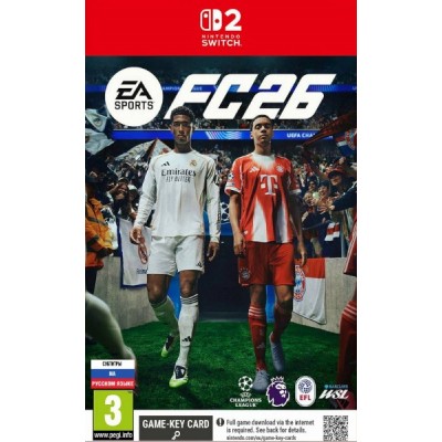 EA Sports FC 26 (Game-Key Card) [Switch 2, русские субтитры]